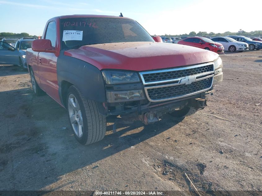 2006 Chevrolet Silverado 1500 Lt1 VIN: 1GCEC14ZX6Z260390 Lot: 40211746