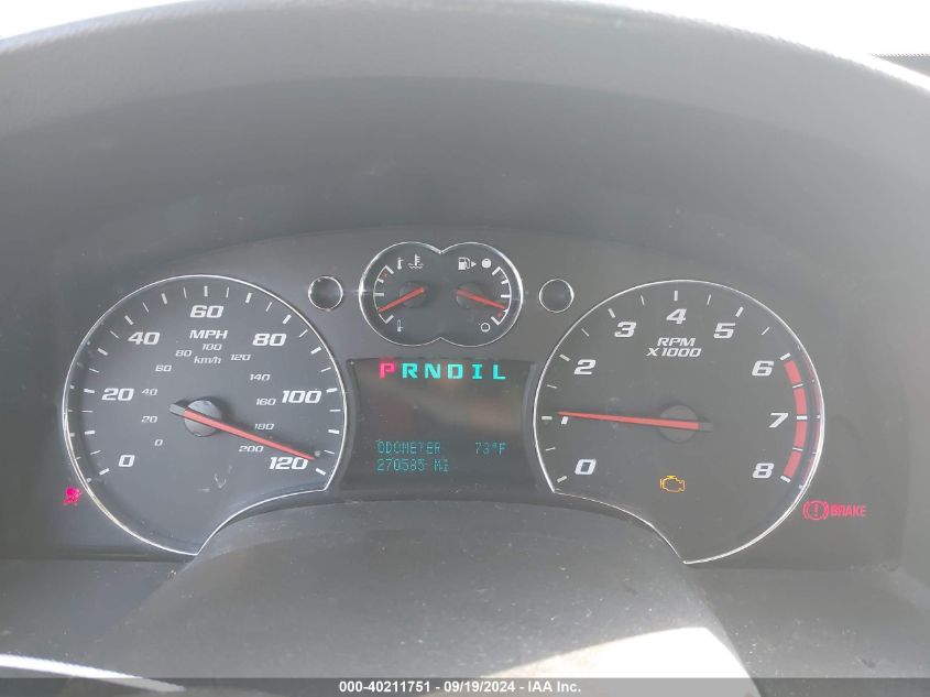 2CNDL23F576231042 2007 Chevrolet Equinox Ls