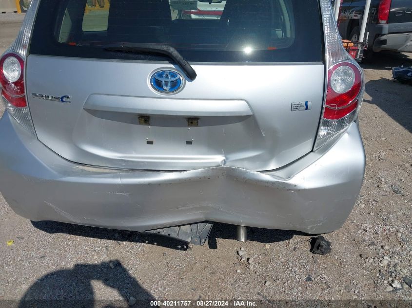 JTDKDTB30E1563198 2014 Toyota Prius C Two