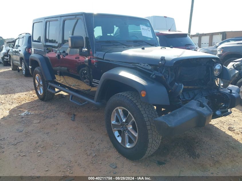 2015 Jeep Wrangler Unlimited Sport VIN: 1C4BJWDGXFL765742 Lot: 40211758