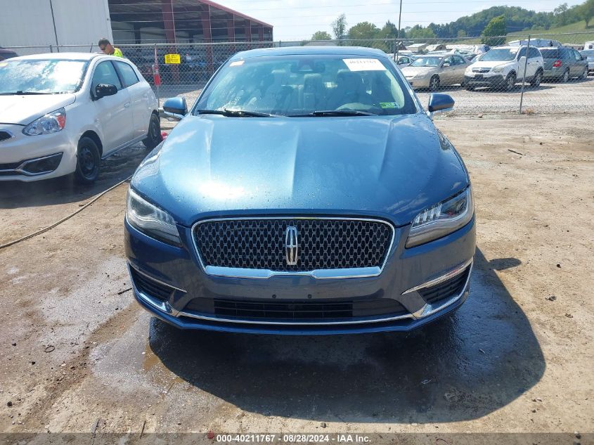 2019 Lincoln Mkz Reserve I VIN: 3LN6L5D90KR631269 Lot: 40211767