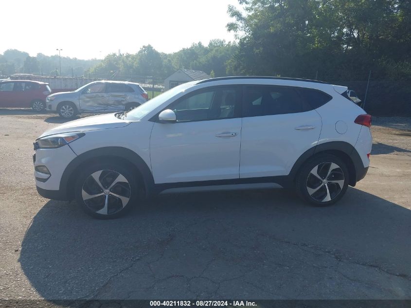 2018 Hyundai Tucson Value VIN: KM8J3CA21JU758299 Lot: 40211832