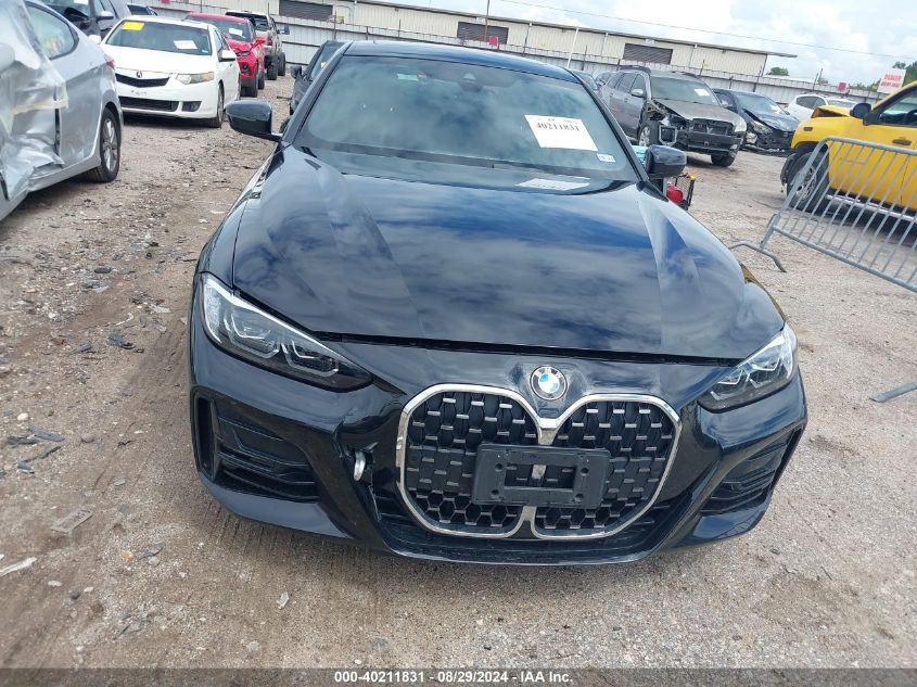 2023 BMW 430I VIN: WBA53AP04PCM01257 Lot: 40211831