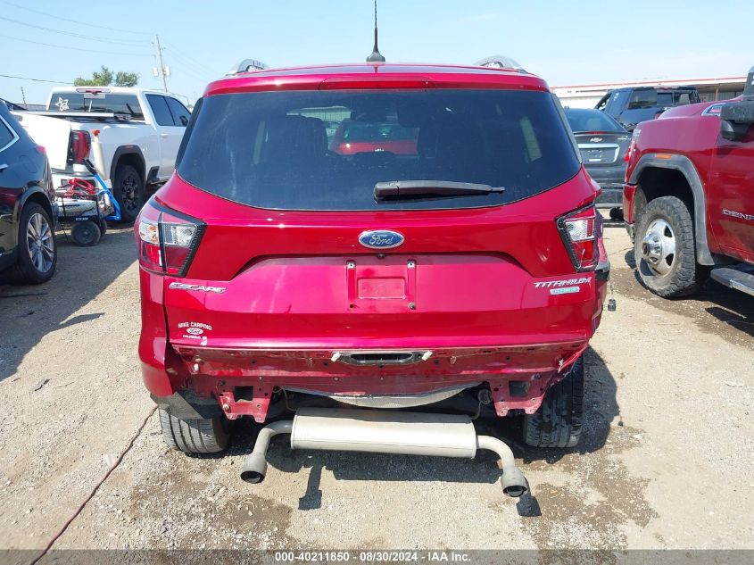 2018 Ford Escape Titanium VIN: 1FMCU0J95JUD20998 Lot: 40211850