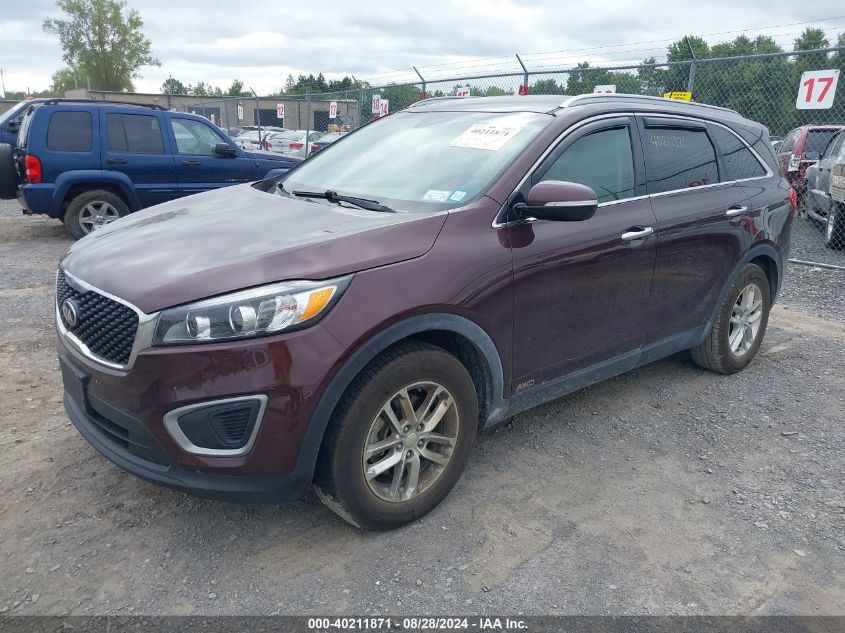 5XYPGDA38GG127593 2016 KIA SORENTO - Image 2