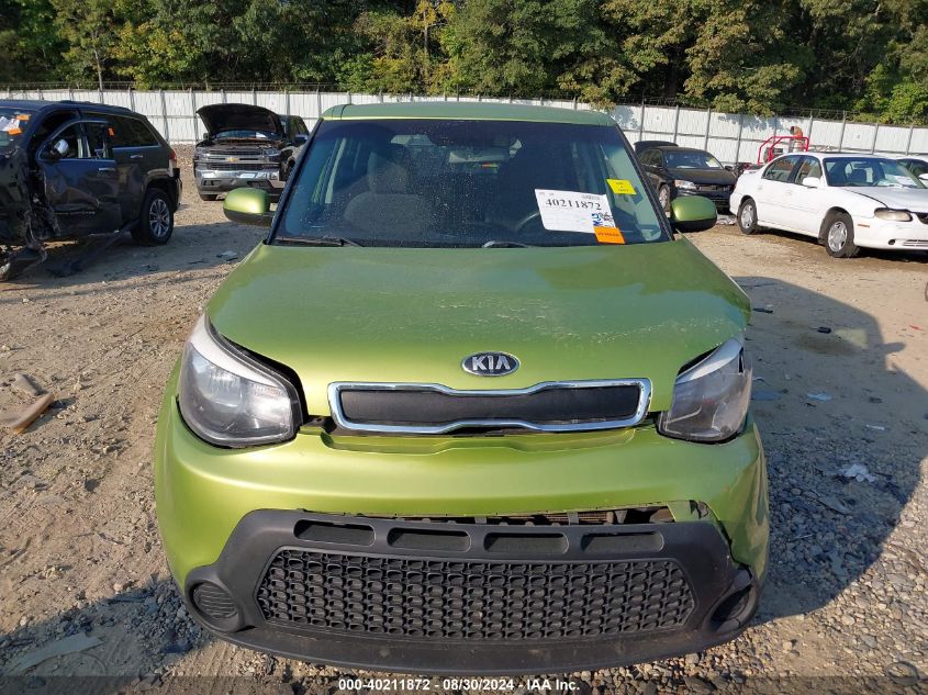 2014 Kia Soul VIN: KNDJN2A27E7723800 Lot: 40211872