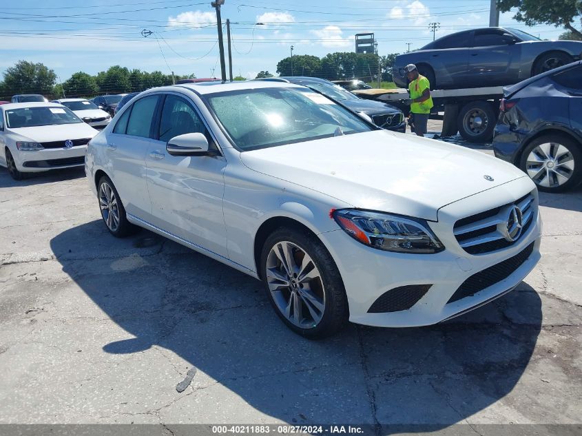 55SWF8EB0KU302344 2019 MERCEDES-BENZ C CLASS - Image 1