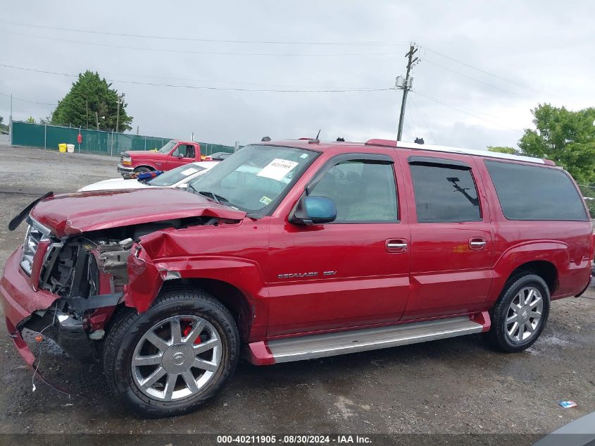 3GYFK66N65G230889 2005 Cadillac Escalade Esv Platinum Edition