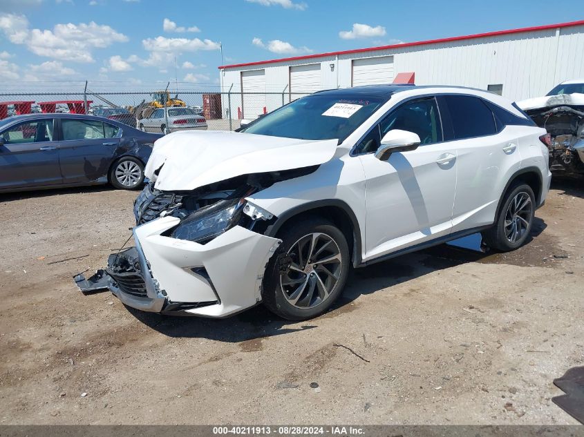 VIN 2T2BZMCA6HC060193 2017 Lexus RX, 350 no.2