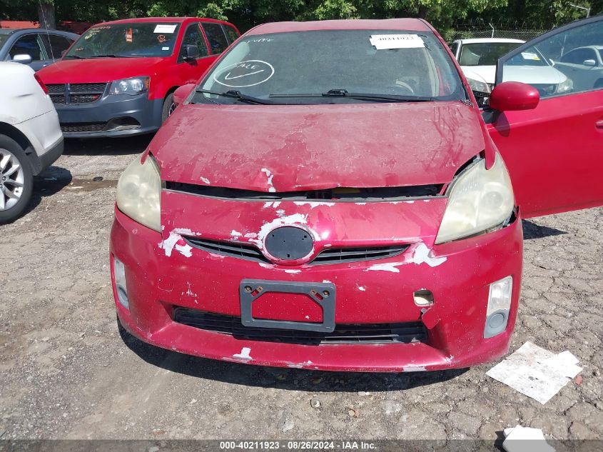 2010 Toyota Prius Iv VIN: JTDKN3DUXA1002889 Lot: 40211923