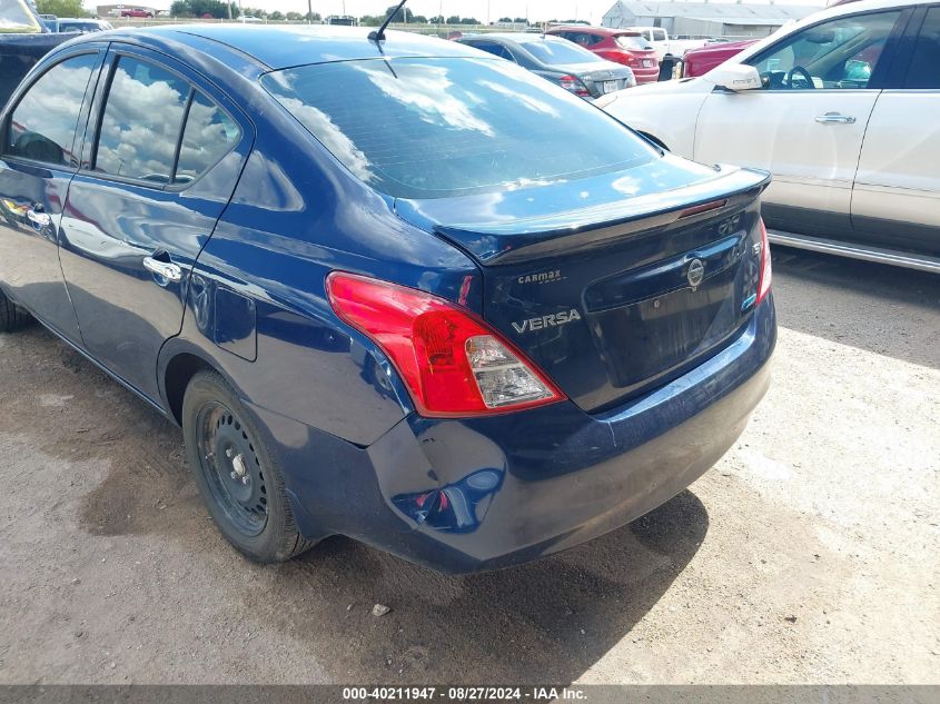 2014 Nissan Versa 1.6 S/1.6 S+/1.6 Sl/1.6 Sv VIN: 3N1CN7AP4EL871967 Lot: 40211947