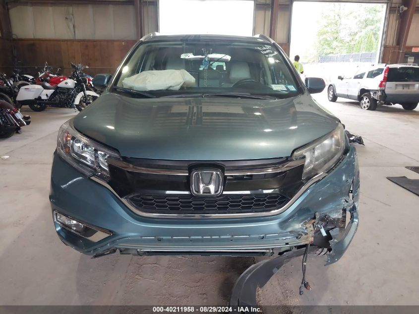 2015 Honda Cr-V Ex-L VIN: 2HKRM4H77FH636169 Lot: 40211958