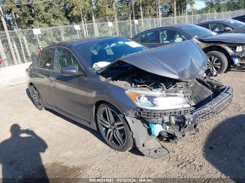 1HGCR2F15HA053136 2017 HONDA ACCORD - Image 1