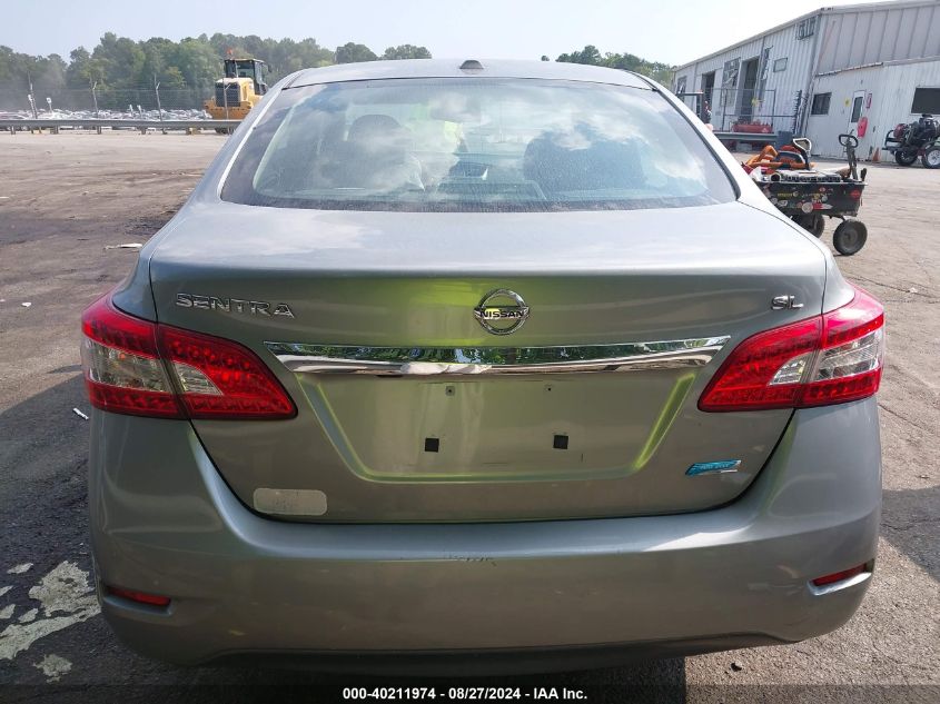 2013 Nissan Sentra Sl VIN: 3N1AB7AP1DL746083 Lot: 40211974