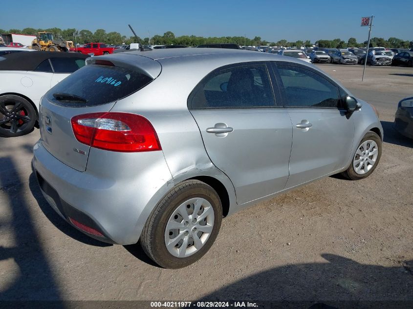 2013 Kia Rio Ex/Sx VIN: KNADN5A37D6214850 Lot: 40211977