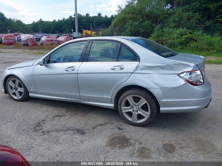 2011 Mercedes-Benz C 300 Luxury 4Matic/Sport 4Matic VIN: WDDGF8BB6BR166313 Lot: 40211985