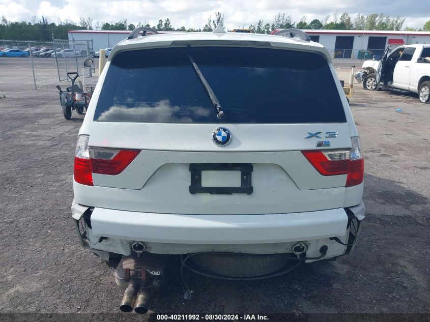 2007 BMW X3 3.0Si VIN: WBXPC93437WF22336 Lot: 40211992