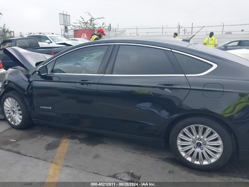 2015 Ford Fusion Hybrid Se VIN: 3FA6P0LU3FR137100 Lot: 40212011