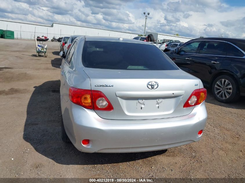 2009 Toyota Corolla Le VIN: JTDBL40E79J042028 Lot: 40212019