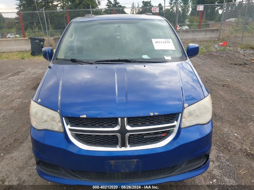 2013 Dodge Grand Caravan Sxt VIN: 2C4RDGCG7DR761066 Lot: 40212020