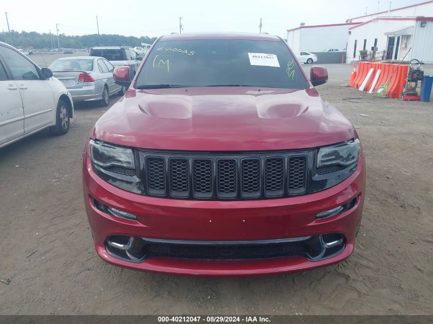 2015 Jeep Grand Cherokee Srt VIN: 1C4RJFDJ0FC167847 Lot: 40212047