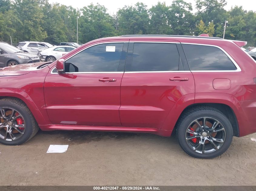 2015 Jeep Grand Cherokee Srt VIN: 1C4RJFDJ0FC167847 Lot: 40212047