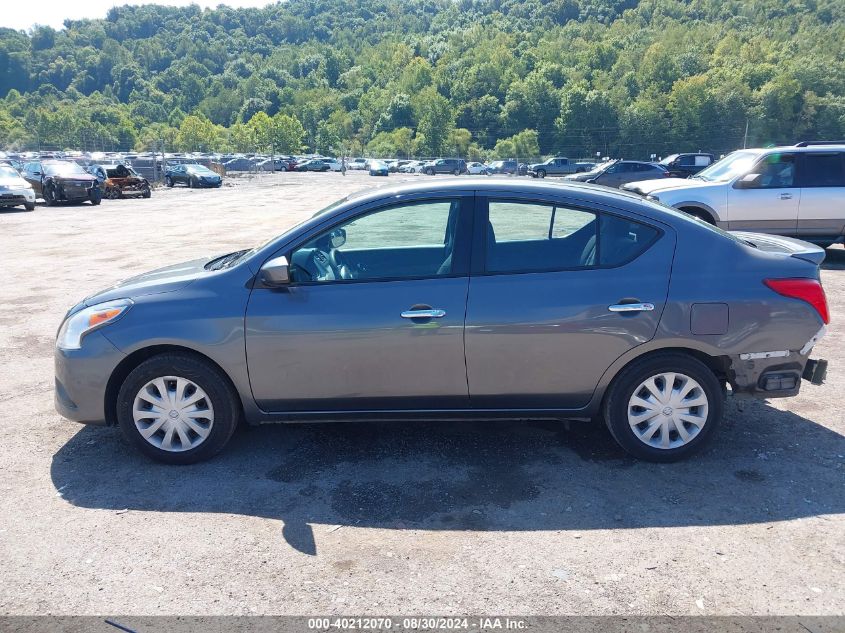 2018 Nissan Versa 1.6 Sv VIN: 3N1CN7AP6JL878445 Lot: 40212070