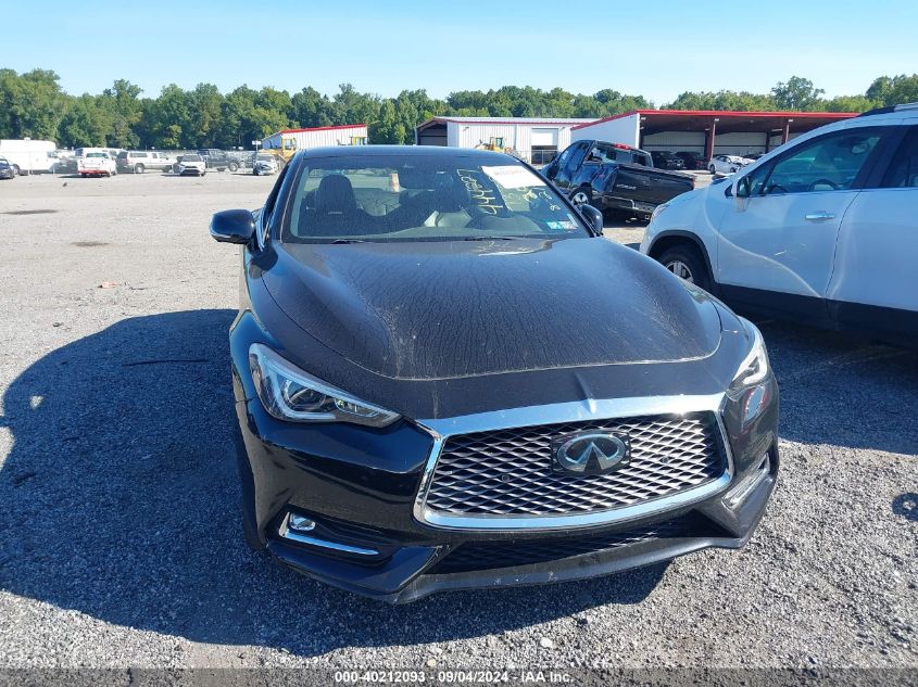 2018 Infiniti Q60 3.0T Luxe VIN: JN1EV7EL3JM392682 Lot: 40212093