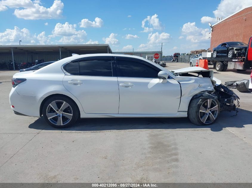 2016 Lexus Gs 350 VIN: JTHCZ1BL1GA001712 Lot: 40212095