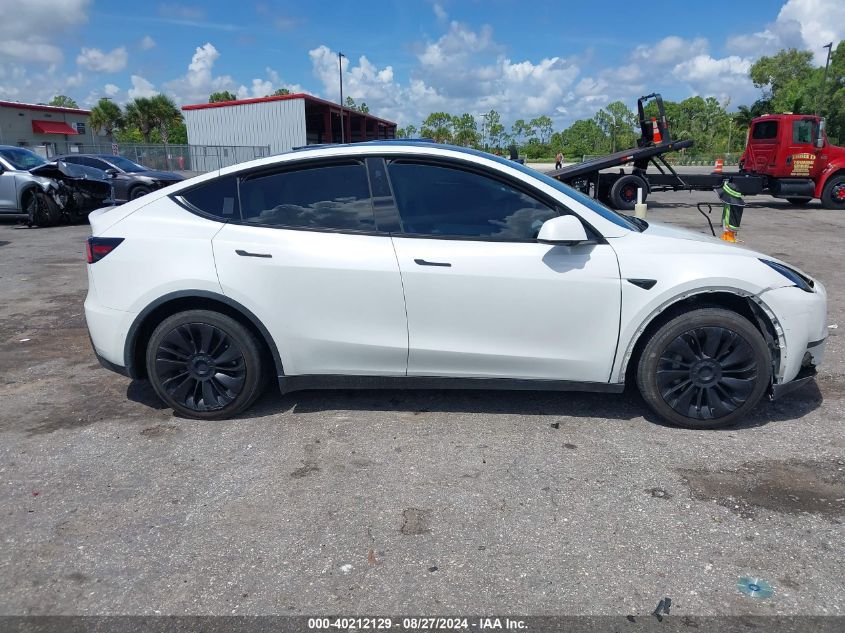 2021 TESLA MODEL Y STANDARD RANGE REAR-WHEEL DRIVE - 5YJYGDED2MF103364