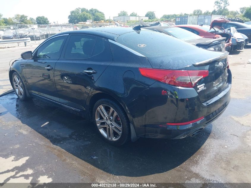 2013 Kia Optima Sx VIN: 5XXGR4A65DG119116 Lot: 40212138