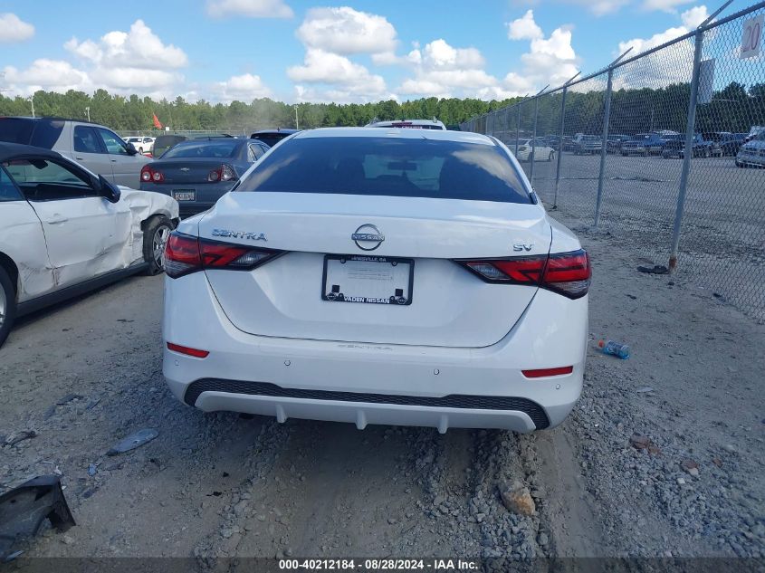 2024 Nissan Sentra Sv Xtronic Cvt VIN: 3N1AB8CV0RY271165 Lot: 40212184