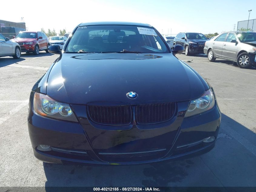 2008 BMW 328I VIN: WBAVC53548FZ89315 Lot: 40212185