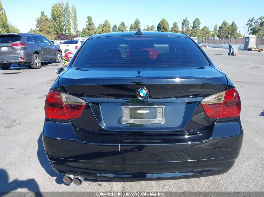 2008 BMW 328I VIN: WBAVC53548FZ89315 Lot: 40212185