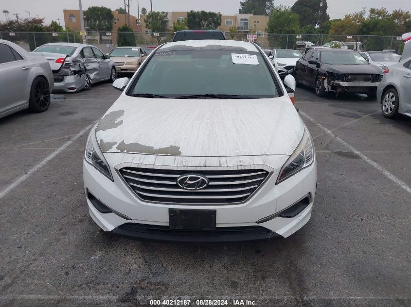 2016 HYUNDAI SONATA SE - 5NPE24AF3GH363786