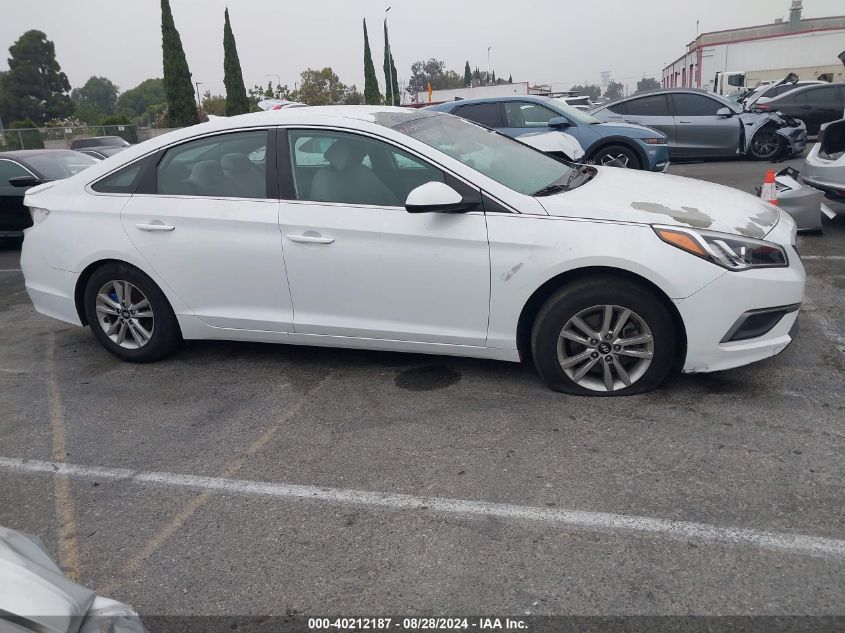 2016 HYUNDAI SONATA SE - 5NPE24AF3GH363786