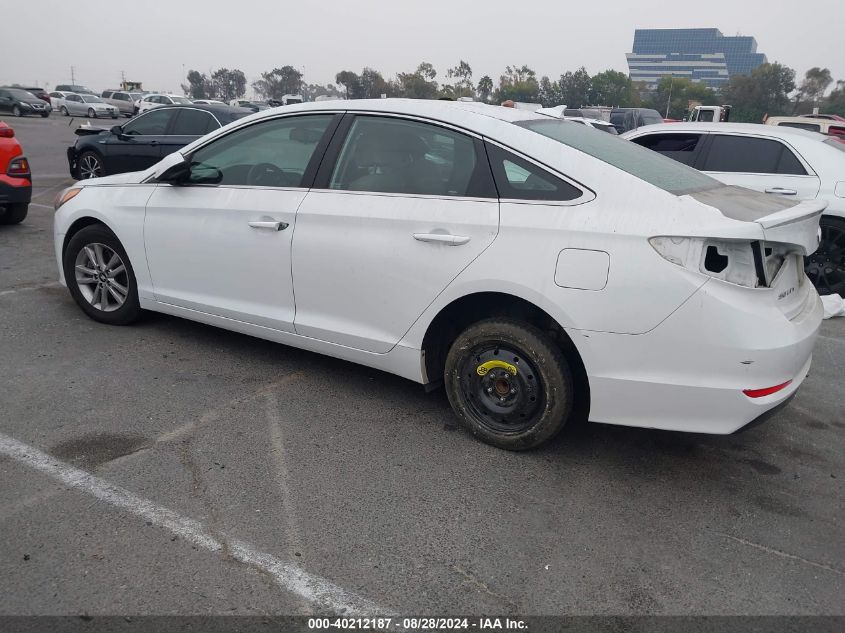 2016 HYUNDAI SONATA SE - 5NPE24AF3GH363786