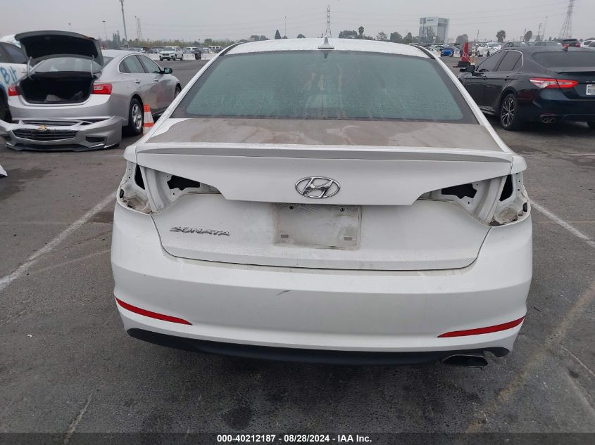 2016 HYUNDAI SONATA SE - 5NPE24AF3GH363786