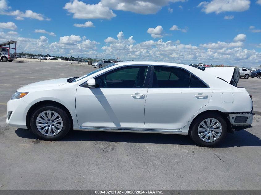 2013 Toyota Camry Le VIN: 4T4BF1FK1DR325049 Lot: 40212192