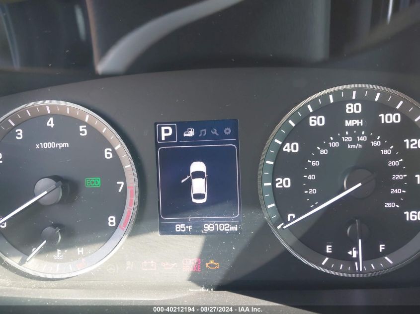 2016 Hyundai Sonata Se VIN: 5NPE24AF3GH390681 Lot: 40212194