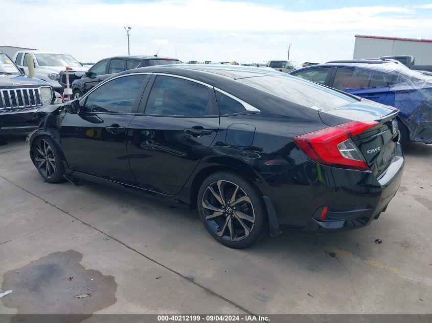 2020 Honda Civic Sport VIN: 19XFC2F84LE000623 Lot: 40212199