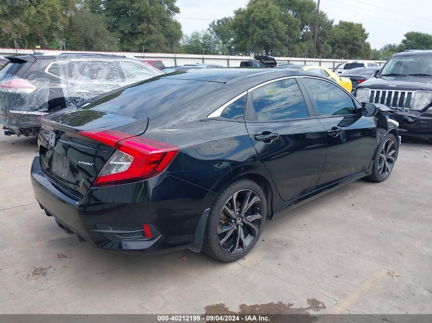 2020 Honda Civic Sport VIN: 19XFC2F84LE000623 Lot: 40212199