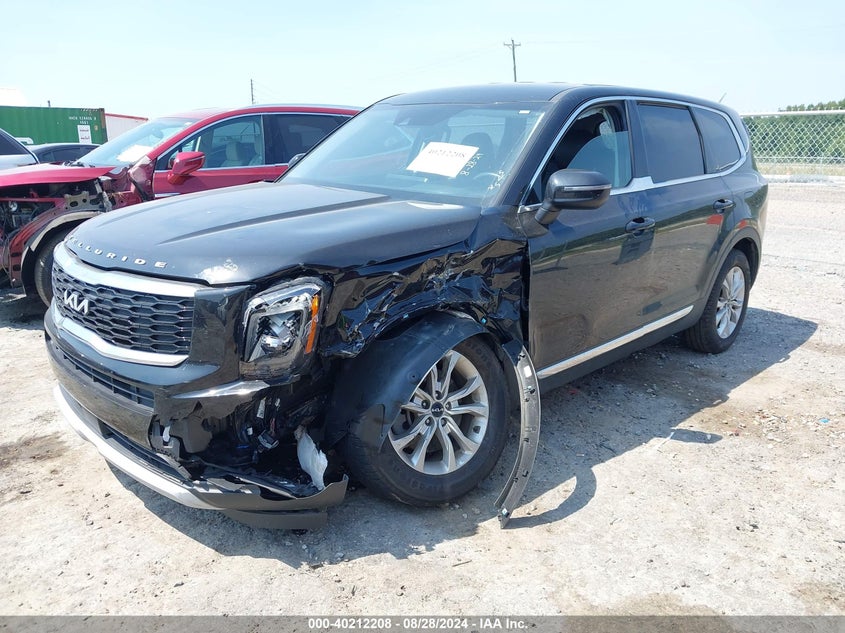 VIN 5XYP24HC3NG320929 2022 KIA TELLURIDE LX