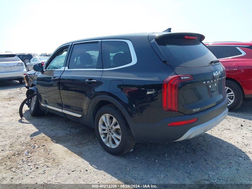 VIN 5XYP24HC3NG320929 2022 KIA TELLURIDE LX
