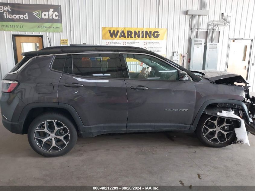 2024 Jeep Compass Limited 4X4 VIN: 3C4NJDCN3RT165879 Lot: 40212209