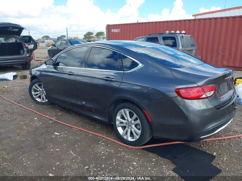 2015 CHRYSLER 200 LIMITED - 1C3CCCAB5FN699759