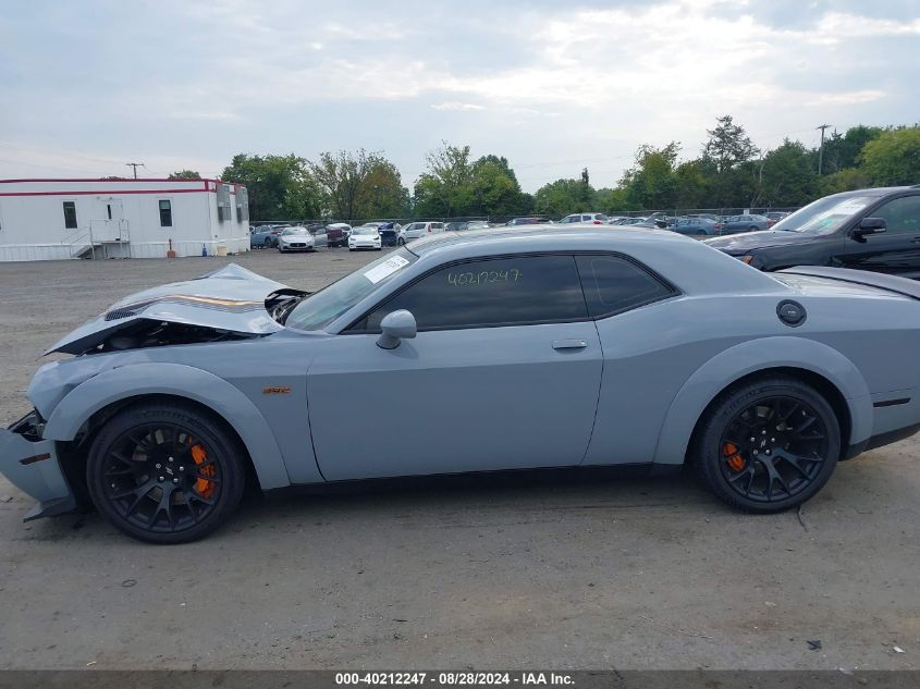 2022 Dodge Challenger R/T Scat Pack Widebody VIN: 2C3CDZFJ3NH124437 Lot: 40212247