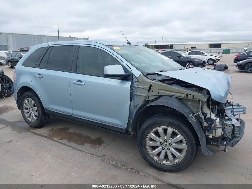 2008 Ford Edge Sel VIN: 2FMDK38C58BA06295 Lot: 40212263