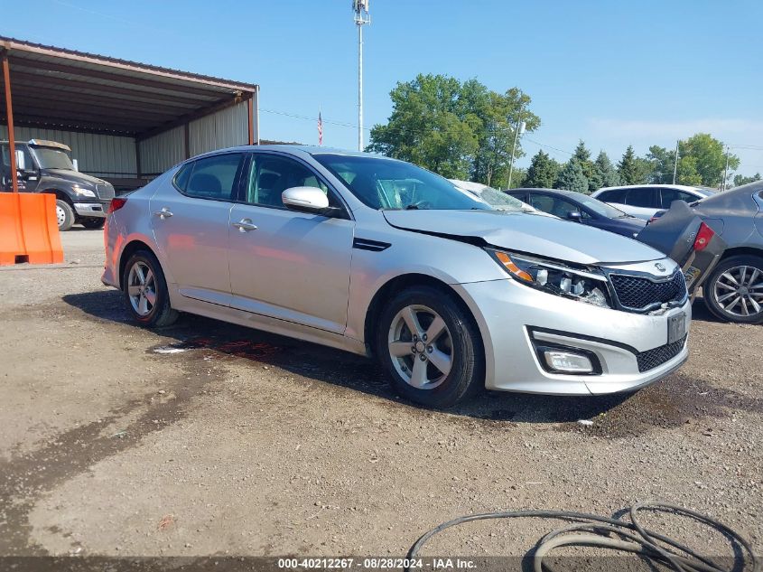 2015 Kia Optima Lx VIN: 5XXGM4A73FG446009 Lot: 40212267