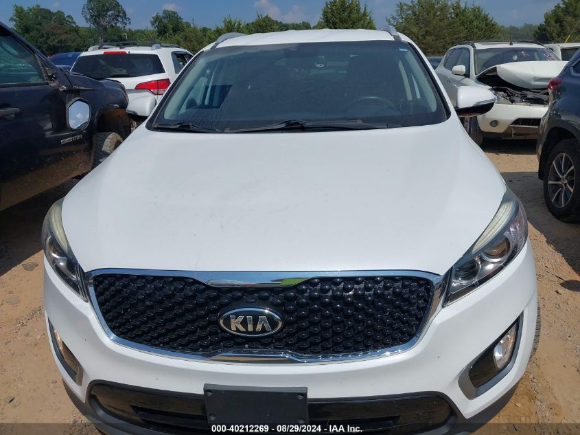 2017 Kia Sorento 3.3L Ex VIN: 5XYPH4A55HG202623 Lot: 40212269